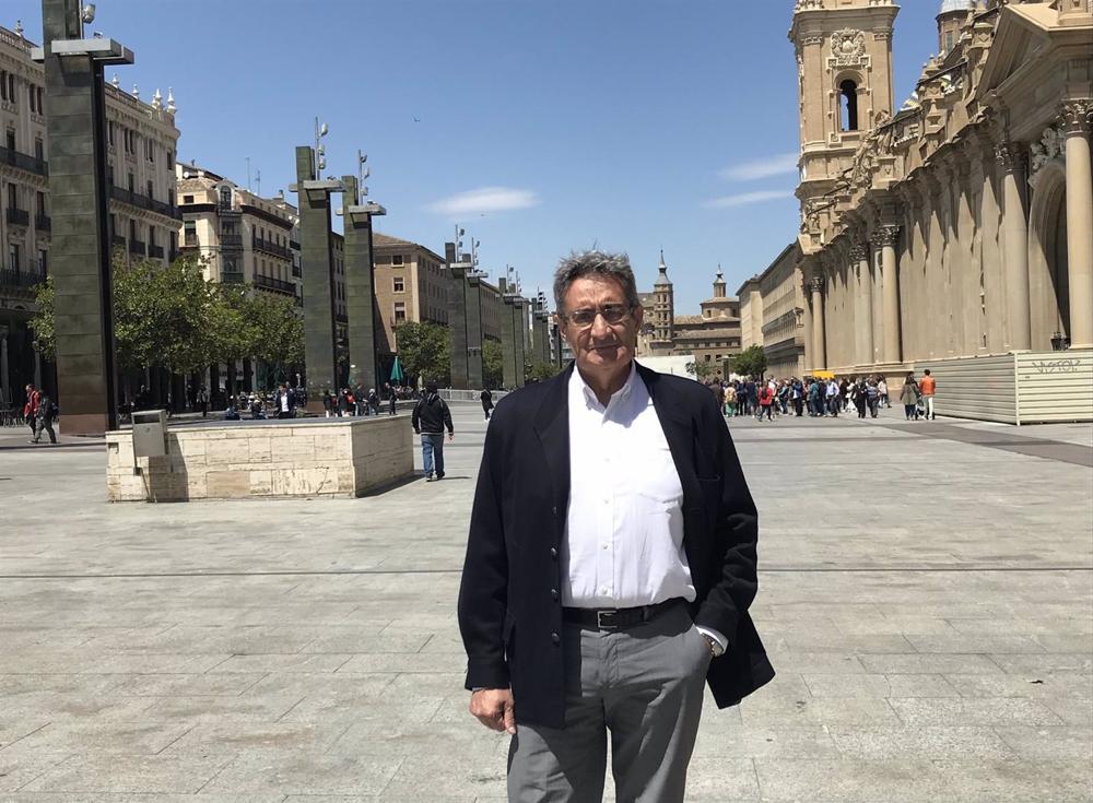 El candidato de VOX a la Alcaldía de Zaragoza, Julio Calvo El