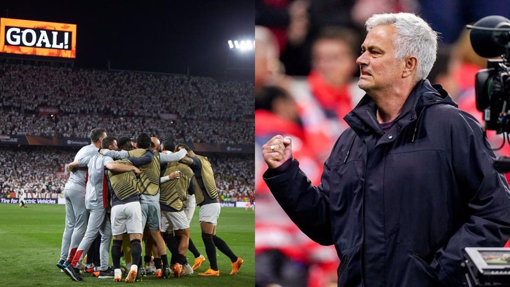 El Sevilla y José Mourinho (AS Roma). El