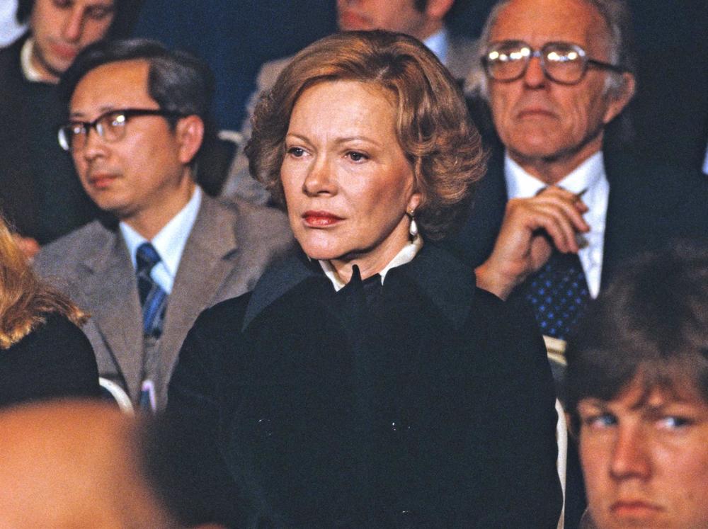 Archivo - Imagen de archivo de Rosalynn Carter en 1980 Archivo
