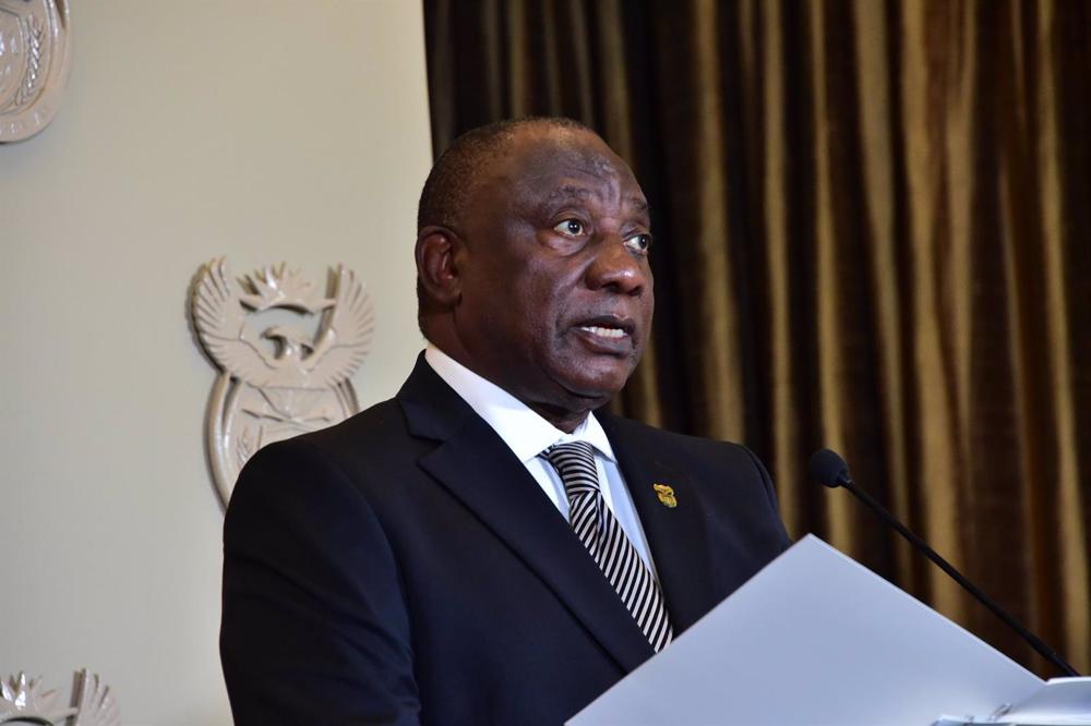 Archivo - El presidente de Sudáfrica, Cyril Ramaphosa Archivo