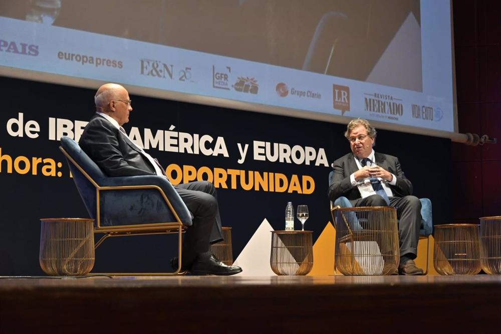 El presidente del Grupo Gilinski, Jaime Gilinski, durante su intervención en el VI Congreso Ceapi El