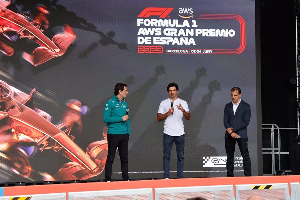 Carlos Sainz: ’’Montmeló tiene mucha historia para mí, es donde me enamoré de la F1’’