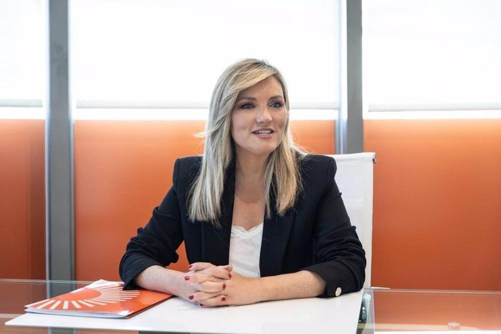 Archivo - La portavoz de CS Patricia Guasp. Archivo