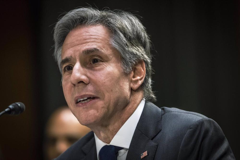 El secretario de Estado de Estados Unidos, Antony Blinken El