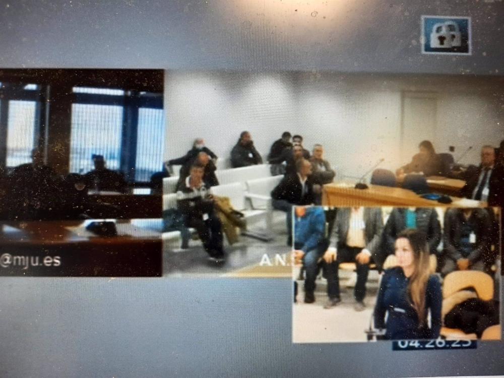 Archivo - Ana María Cameno, 'la reina de la coca', en el juicio de 'Los Miami' en la Audiencia Nacional. Archivo