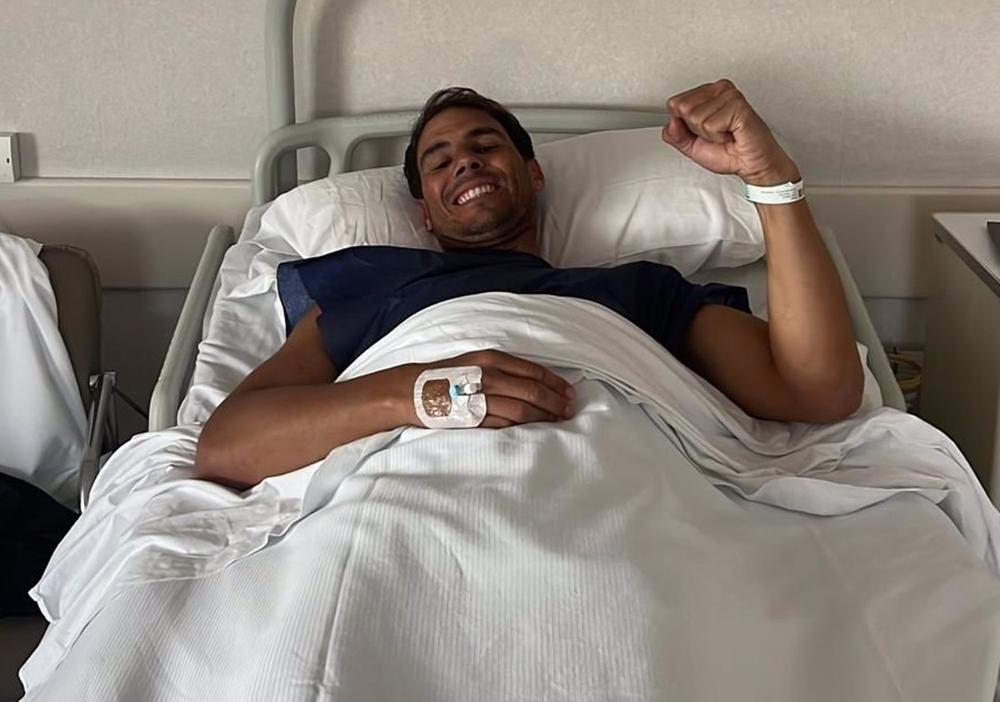 Rafa Nadal pasa revisión por artroscopia de su lesión en el psoas