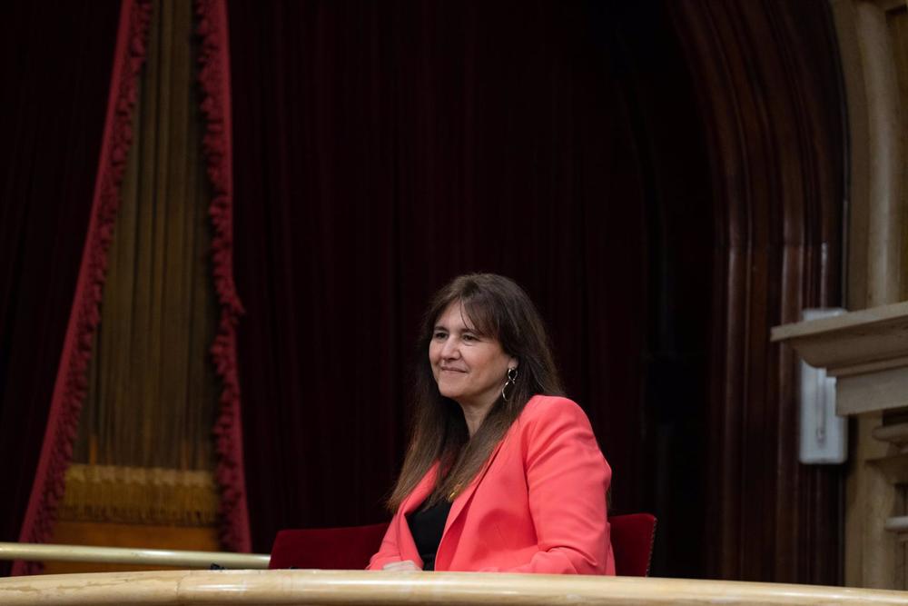 Archivo - La presidenta de Junts y expresidenta del Parlament, Laura Borràs Archivo