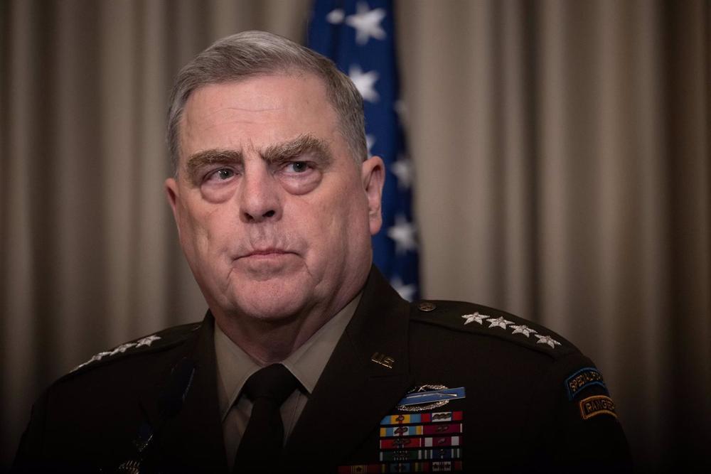Archivo - Mark Milley, jefe del Estado Mayor Conjunto de Estados Unidos Archivo