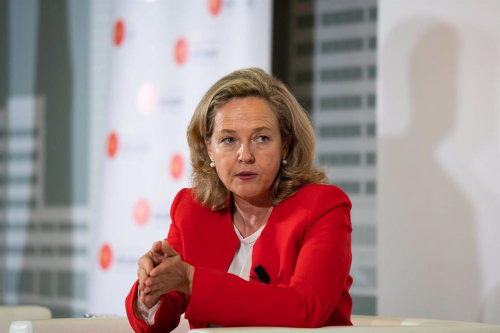 La vicepresidenta primera y ministra de Asuntos Económicos, Nadia Calviño La