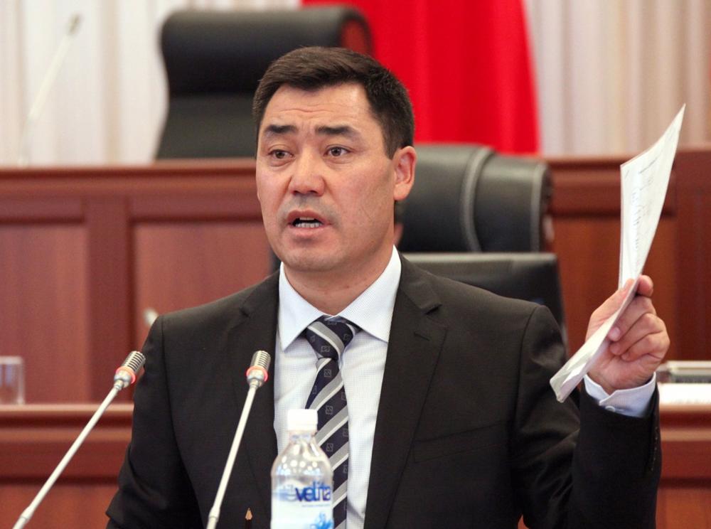 Archivo - El presidente de Kirguistán, Sadir Japarov Archivo
