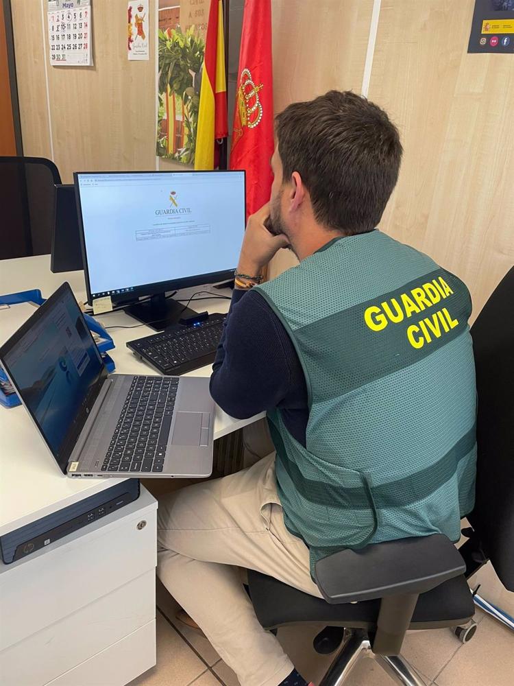 Imagen de un agente de la Guardia Civil. Imagen