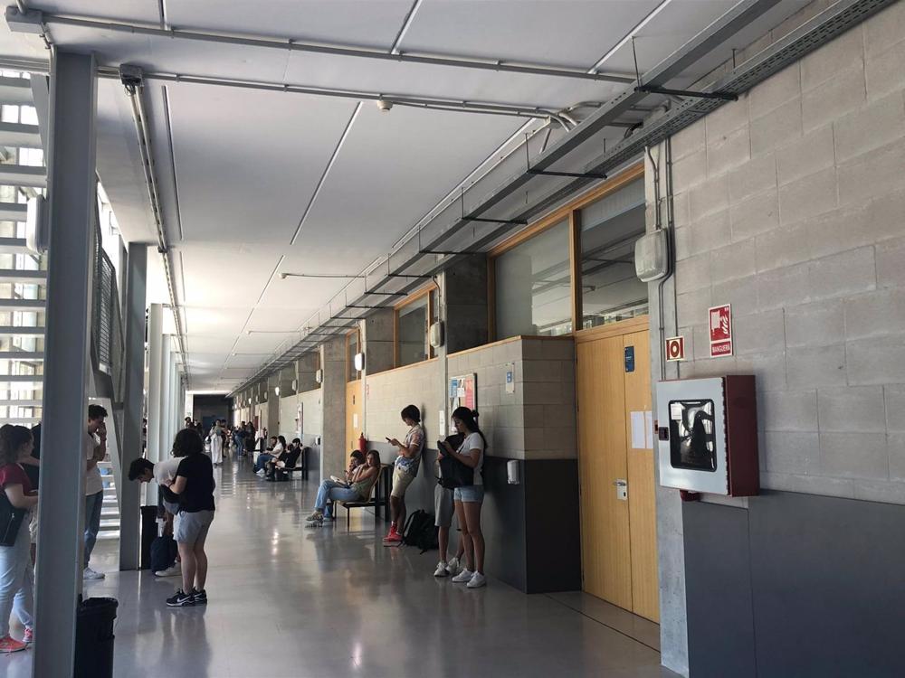 Prueba PBAU en la Universitat de les Illes Balears Prueba
