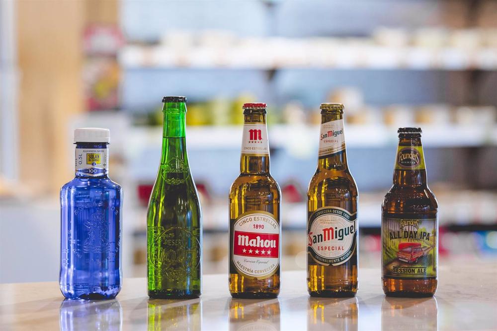 Archivo - Bodegón de cervezas Mahou San Miguel Archivo