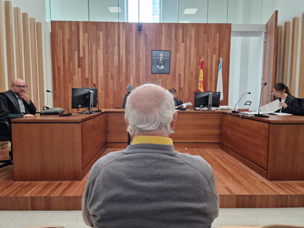 Imagen del condenado en el juicio. Imagen