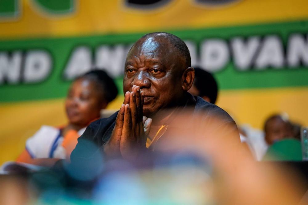 Archivo - El presidente de Sudáfrica, Cyril Ramaphosa. Archivo