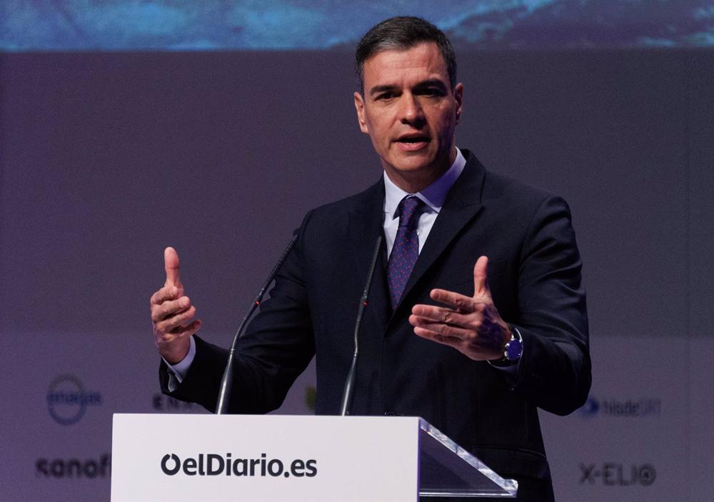 Sánchez destaca que España crecerá en 2023 más del doble que la Eurozona, según las previsiones de la OCDE