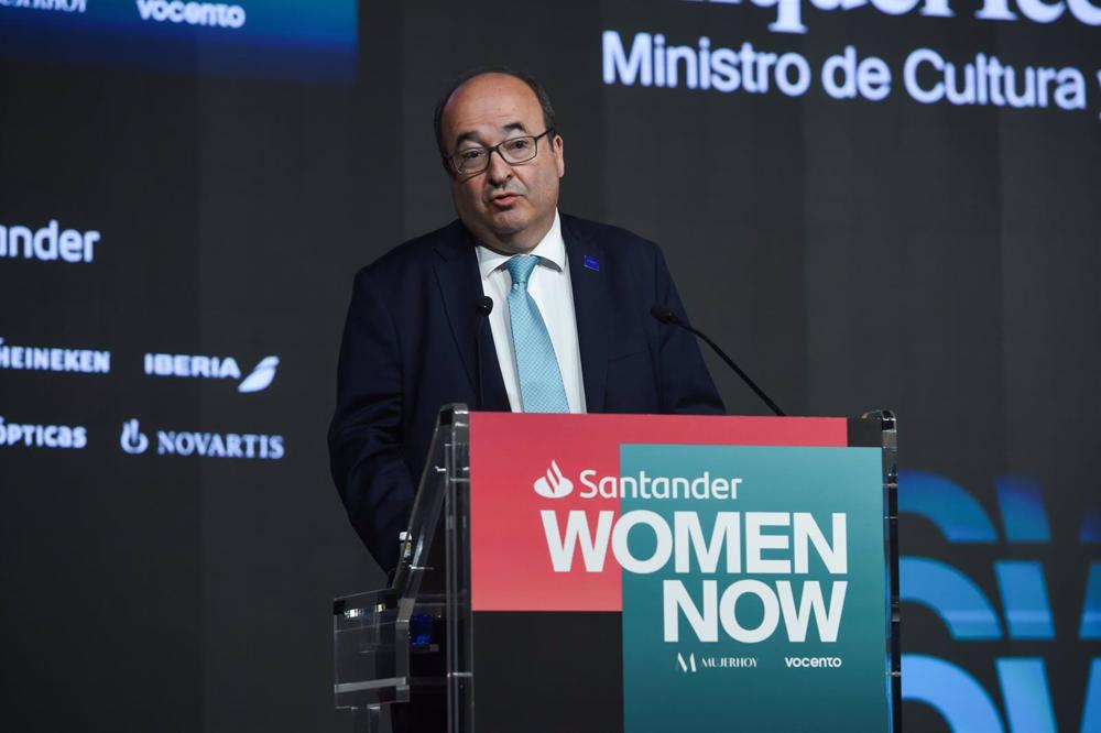 Iceta responde a Feijóo, sobre la eliminación de Igualdad o Cultura: ’’Los necesitamos porque tendremos una España mejor’’