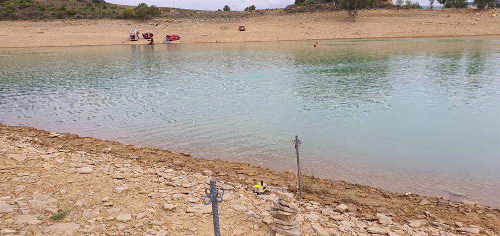 Localizado el cuerpo del bañista desaparecido la tarde del martes en el pantano de Alloz (Navarra)