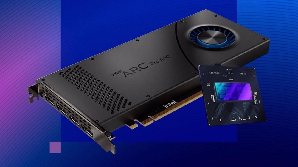 Intel presenta sus nuevas tarjetas gráficas profesionales Arc Pro A60 y Pro A60M